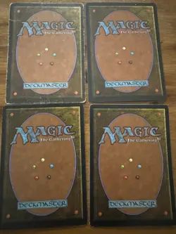 MTG 4x Sunken City x4 LP Fourth 4th Edition Magic Playset - Image 2