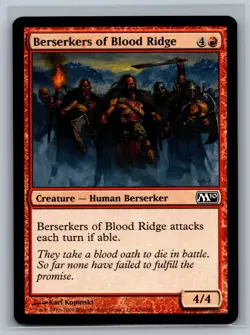 MTG Magic 2010 4x Berserkers of Blood Ridge #126/249 TCG CCG M10 Playset - Image 1