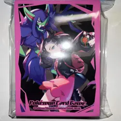 Pokemon Official Deck Shield & Deck Case Marnie & Grimmsnarl 64 Sleeve Japanese - Image 4