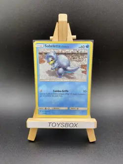 Carte Pokemon Sabelette Holo 12/40 / Promo Mc Donald’s 2019 / Played FR - Image 1