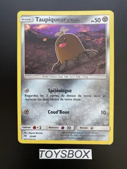 Carte Pokemon Taupiqueur Holo 33/40 / Promo Mc Donald’s 2019 / TBE FR - Image 2