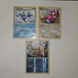 POKEMON Lot Of 7 Cards 2010 GOOD - Image 2
