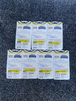 7x Pokemon Silver Tempest Premium Booster Packs! - Image 2