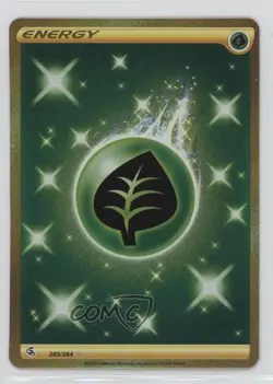 Secret - Grass Energy Pokemon Sword & Shield Fusion Strike #283 - Image 1