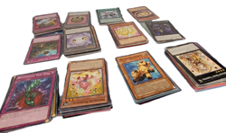 Yugioh! 140 Cards Bulk Lot Unsearched Rarities great for collectors. - Image 1
