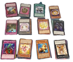 Yugioh! 140 Cards Bulk Lot Unsearched Rarities great for collectors. - Image 2