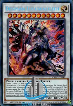 Yugioh Despian Luluwalilith CYAC-EN042 Secret Rare 1st Edition - Image 1