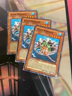 YUGIOH - TOON MERMAID X3 - RP01 - NM - COMMON - Image 1