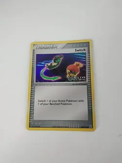 Pokemon TCG English Card ex Delta Species Switch 102/113 Reverse Holo Stamped - Image 1