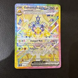 Pokemon TCG Galvantula EX Stellar Crown Card 168/142 Special Illustration Rare - Image 1