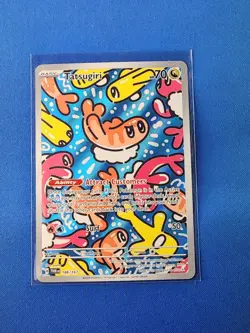 Pokemon TCG Tatsugiri Full Art Twilight Masquerade Illustration Card 186/167 - Image 1