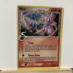 Pokemon TCG Mew Pop Series 5 Promo Holo Card 3/17 Delta Species, Pokeball Error - Image 2