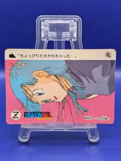 Bulma 81 Dragon Ball Z Bandai Carddass Card Anime 1990's Retro Japanese TCG - Image 2
