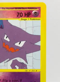 Pokemon TCG Card - Haunter (Skyridge) 63/144 Reverse Holo Common - Image 3