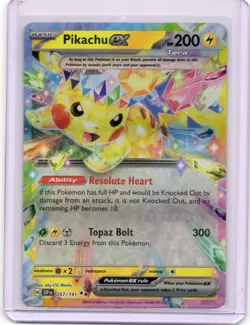 Pokemon tcg Cards Pikachu Lapras Flygon Galvantula EX Lot (4 Cards) - Image 2