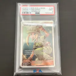 Underground Expedition 168/168 Full Art Celestial Storm Pokemon Card PSA 9 MINT - Image 1