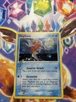 Magikarp 67/112 Reverse Energy Holo Fire Red Leaf Green Pokemon Card! - Image 1