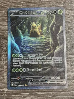 Pokemon TCG Wo-Chien EX Scarlet & Violet Paldea Evolved Holo Card 257/193 - Image 1