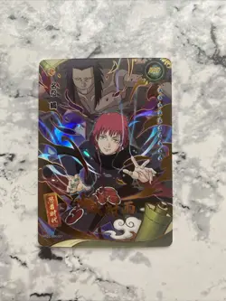 Naruto Kayou CCG - Sasori NRCC-MR-001 Secret Rare - Naruto MR Card Us Seller - Image 1