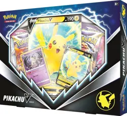 Pokemon TCG: Pikachu V Box - Factory Sealed - Promo Cards + 4 Booster Packs 820650851179 - Image 1