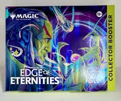 2025 Magic The Gathering: Edge of Eternities Collector Booster Omega Box SEALED - Image 1
