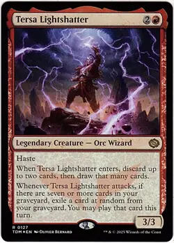 MTG Tarkir Dragonstorm Tersa Lightshatter Foil (Rare) - Image 2
