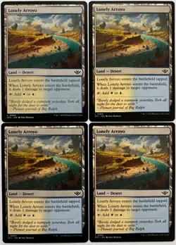 MTG Outlaws of Thunder Junction Lonely Arroyo x 4 (Common) - Image 1