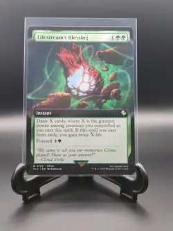 Lifestream's Blessing (Extended Art) - #122 - Rare - MTG: Final Fantasy - FIC - Image 1