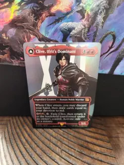 Clive, Ifrit's Dominant (Borderless) (0385) Final Fantasy Foil - Image 1