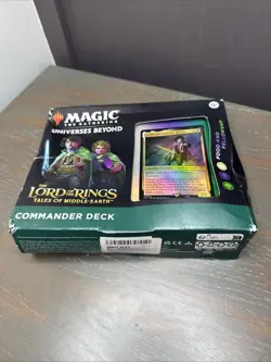 Magic the Gathering Lord of the Rings Commander Deck Food And Fellowship NEW BOX - Image 5