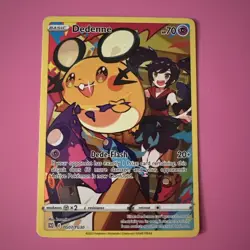 Dedenne TG07/TG30 Trainer Gallery (Brilliant Stars) Pokemon Card NM - Image 2