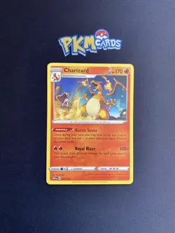 Pokemon TCG Charizard 001/015 McDonald’s 2024 Regular Promo LP. - Image 1