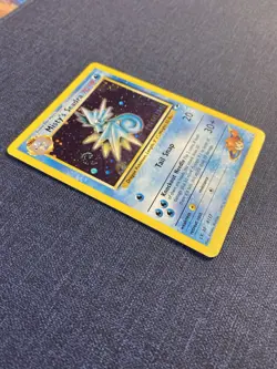 2000 Pokemon Gym Heroes Misty’s Seadra Holo Rare Prerelease 9/132 SWIRL - Image 2