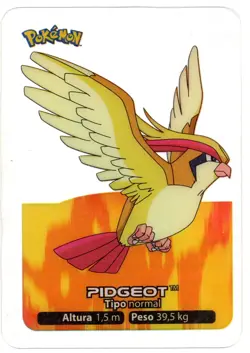 PIDGEOT #018 LAMINCARD COLECCION POKEMON LAMINCARDS 2005 EDIBAS (USADA) - Image 1