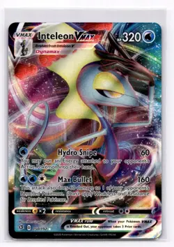Inteleon VMAX SWSH02: Rebel Clash - Pokemon NM 050/192 - Image 1