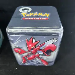 Lot Of 2 Pokemon TCG 2024 Q1 Stacking Tin W/3 Booster Packs - Image 3