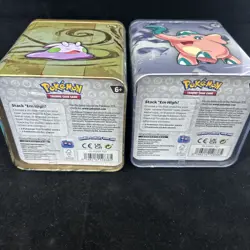 Lot Of 2 Pokemon TCG 2024 Q1 Stacking Tin W/3 Booster Packs - Image 4
