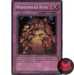 Yugioh Widespread Ruin DOD-EN003 Super Rare MP - Image 1