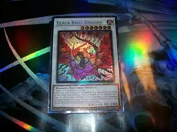 Black Rose Dragon 1st Edition Prismatic Collector's Rare RA04-EN057 Yu-Gi-Oh! - Image 1