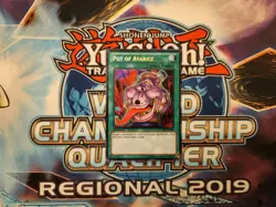 Yugioh Pot Of Avarice- LCJW-EN290 - Secret Rare - 1st Edition NM - Image 1