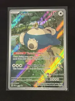 Snorlax - 051 (Pokemon Center Exclusive) 051 Sv: Scarlet & Violet Promo Card NM - Image 1