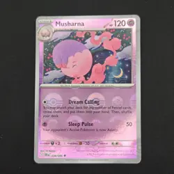 Pokemon TCG Card Musharna 036/086 Black Bolt Pokeball Reverse Holo - NM - Image 1