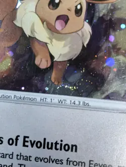 Eevee SWSH042 SWSH: Sword & Shield Promo Cosmos Holo Pokemon Card - Image 3