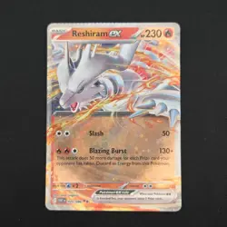 Pokemon TCG Card Reshiram ex 020/086 White Flare Double Rare Holo - NM Crimp - Image 1