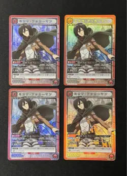 Union Arena Attack on Titan Mikasa SR Single Card - Image 1