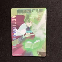 Union Arena Yuno AP ACTION POINT Black Clover Holo Trading Card - Image 1