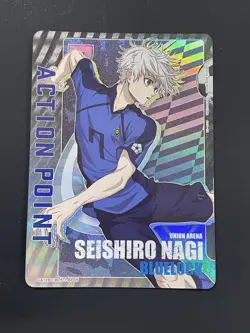 Blue Lock Seishiro Nagi AP Action Point Trading Card No Major - Image 1