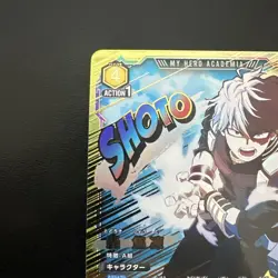 My Hero Academia Todoroki Shoto R Union Arena Trading Card - Image 3