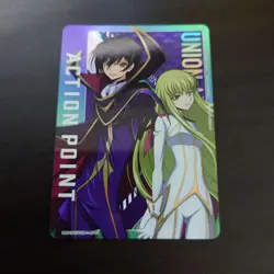 Union Arena Code Geass Lelouch C.C GGH1AP01 Trading Card Play - Image 1