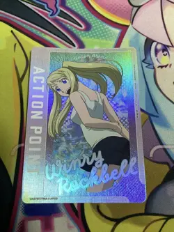 Union Arena Winry Action Point AP Trading Card Good - Image 1